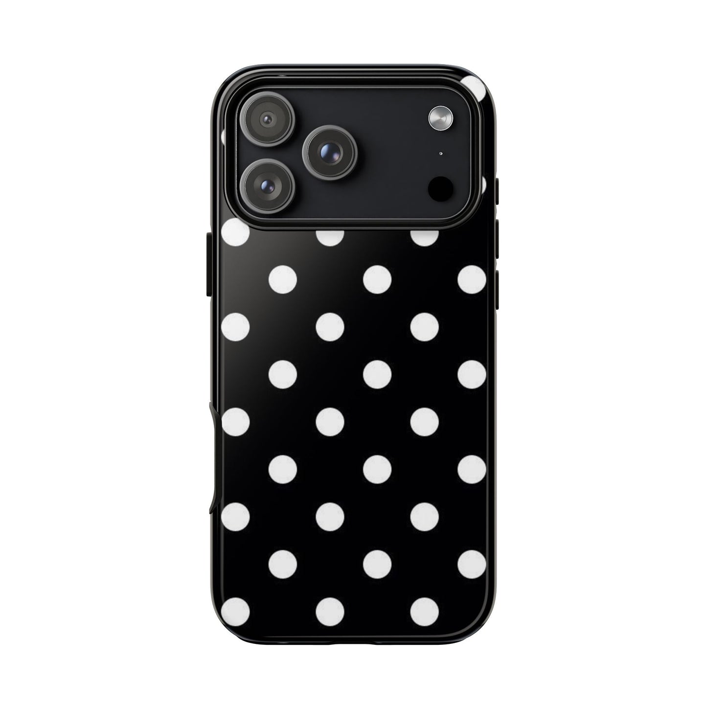 Classic Black Polka Dot Phone Case - SmartHomeGoodies