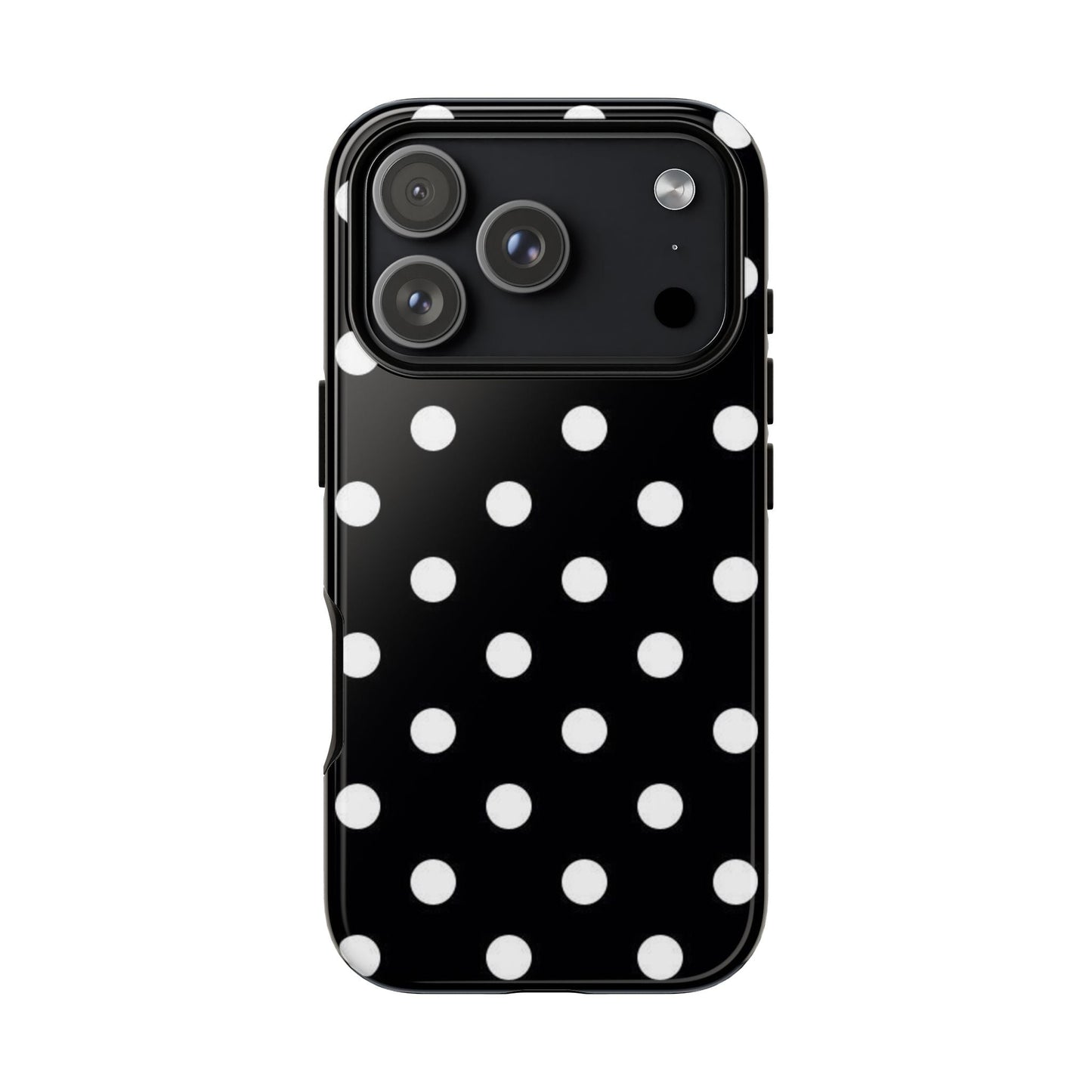 Classic Black Polka Dot Phone Case - SmartHomeGoodies
