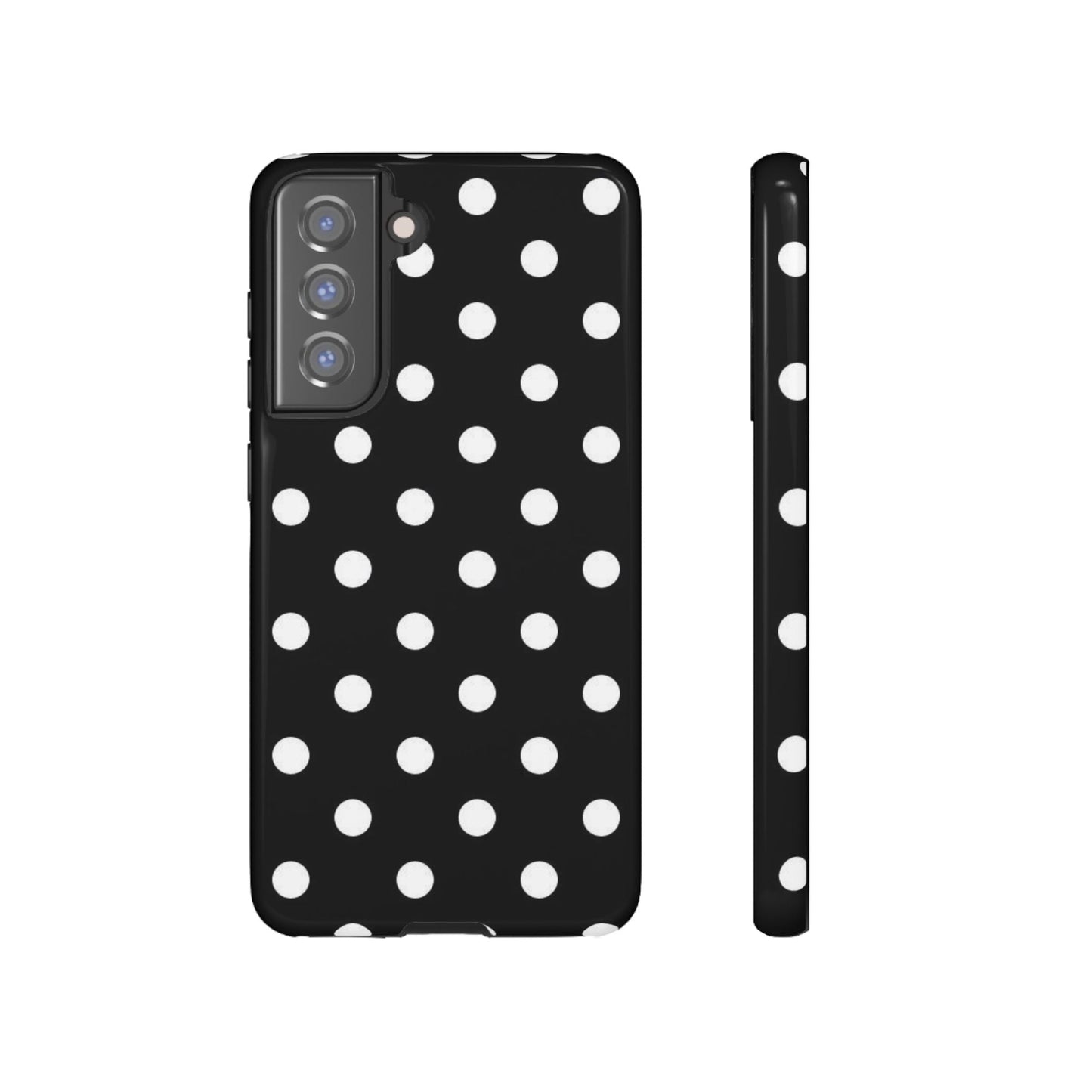 Classic Black Polka Dot Phone Case - SmartHomeGoodies