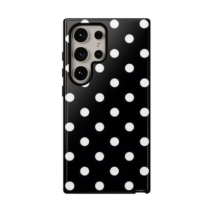 Classic Black Polka Dot Phone Case - SmartHomeGoodies