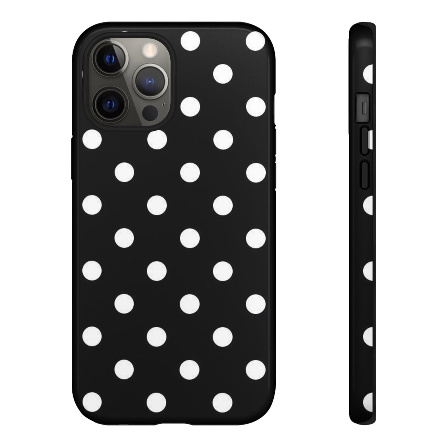 Classic Black Polka Dot Phone Case - SmartHomeGoodies