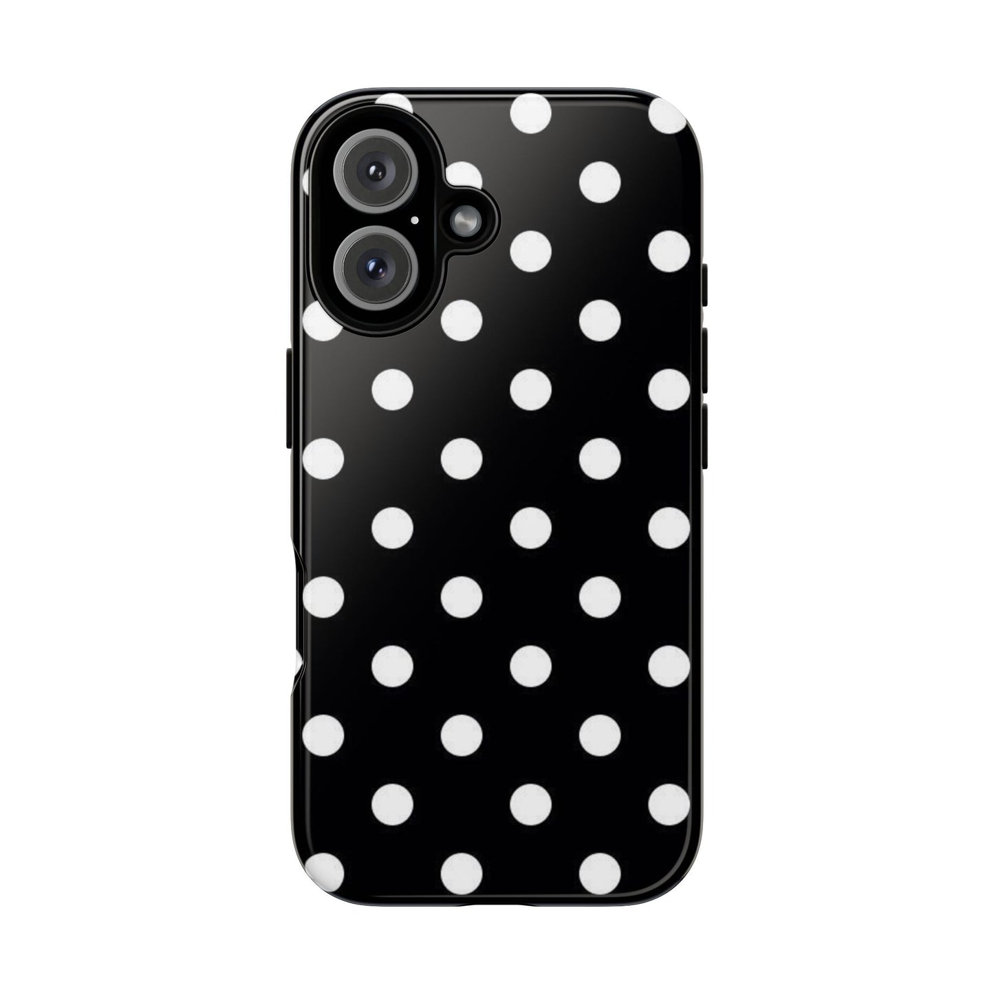 Classic Black Polka Dot Phone Case - SmartHomeGoodies