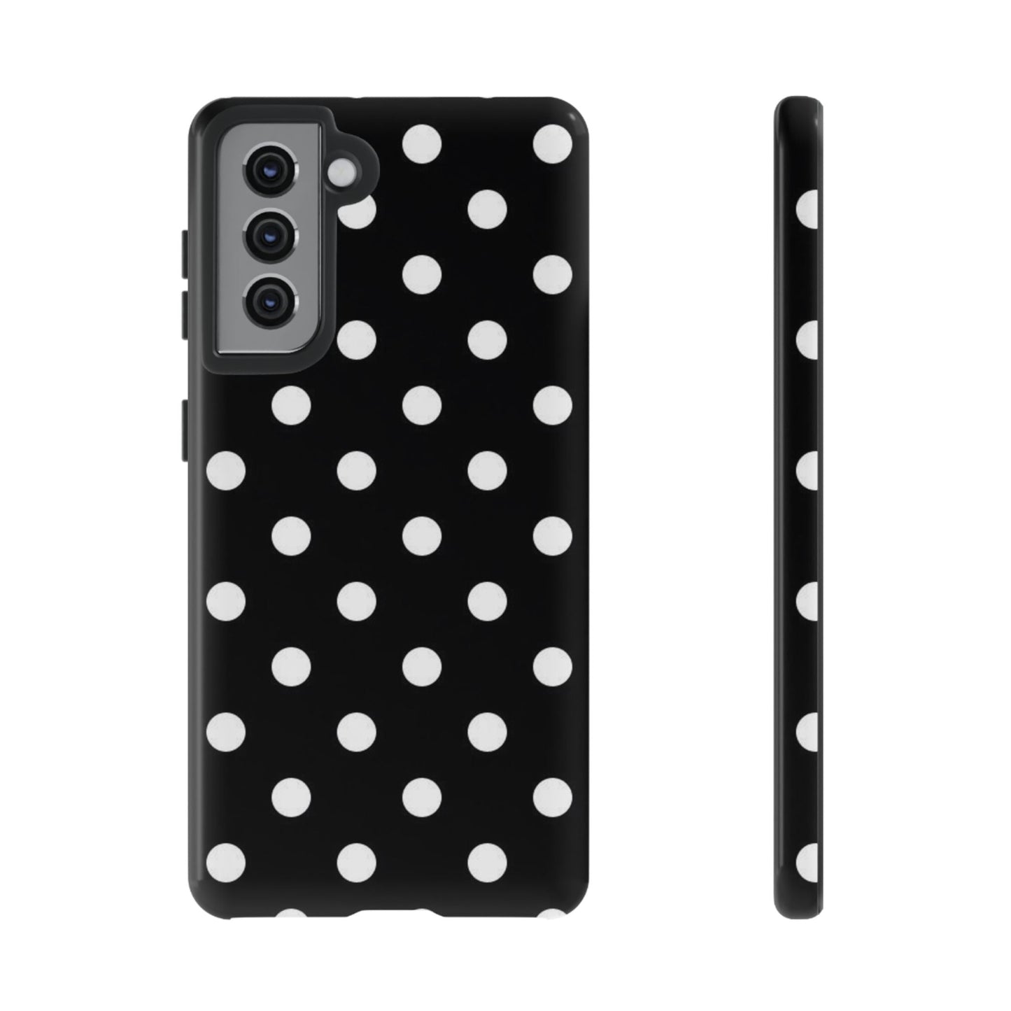 Classic Black Polka Dot Phone Case - SmartHomeGoodies