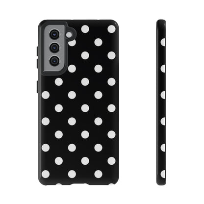 Classic Black Polka Dot Phone Case - SmartHomeGoodies