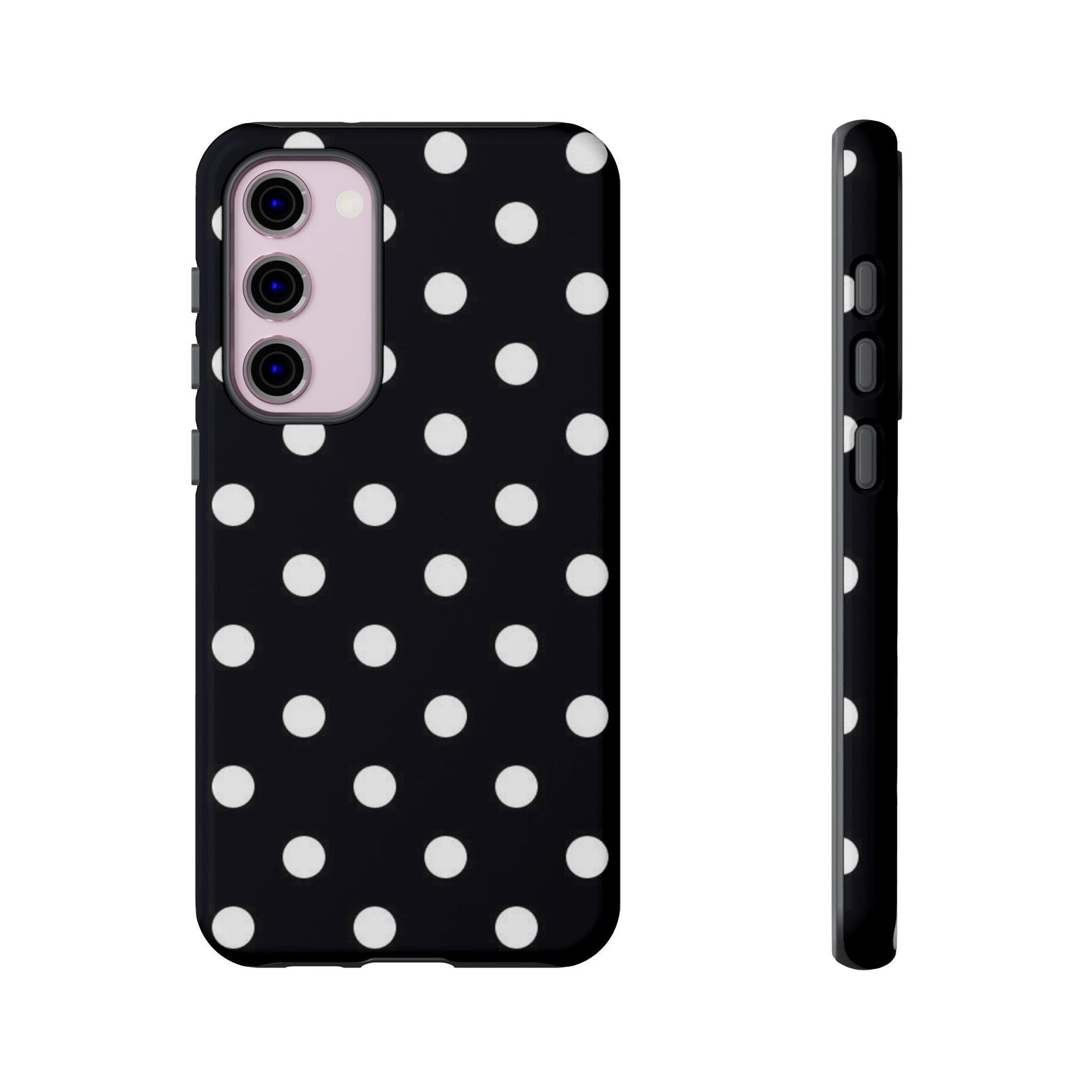 Classic Black Polka Dot Phone Case - SmartHomeGoodies
