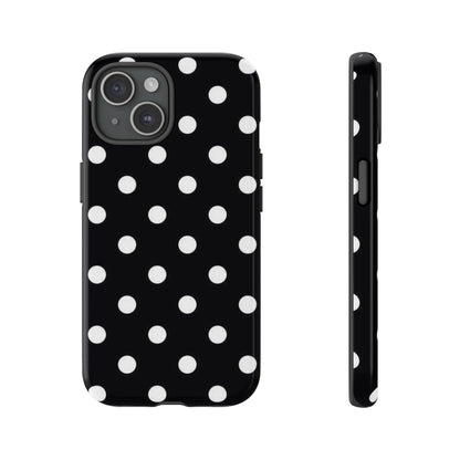 Classic Black Polka Dot Phone Case - SmartHomeGoodies