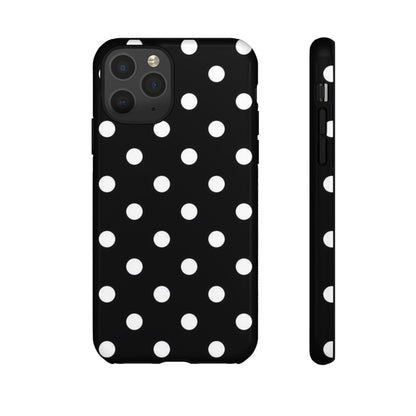 Classic Black Polka Dot Phone Case - SmartHomeGoodies