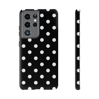 Classic Black Polka Dot Phone Case - SmartHomeGoodies