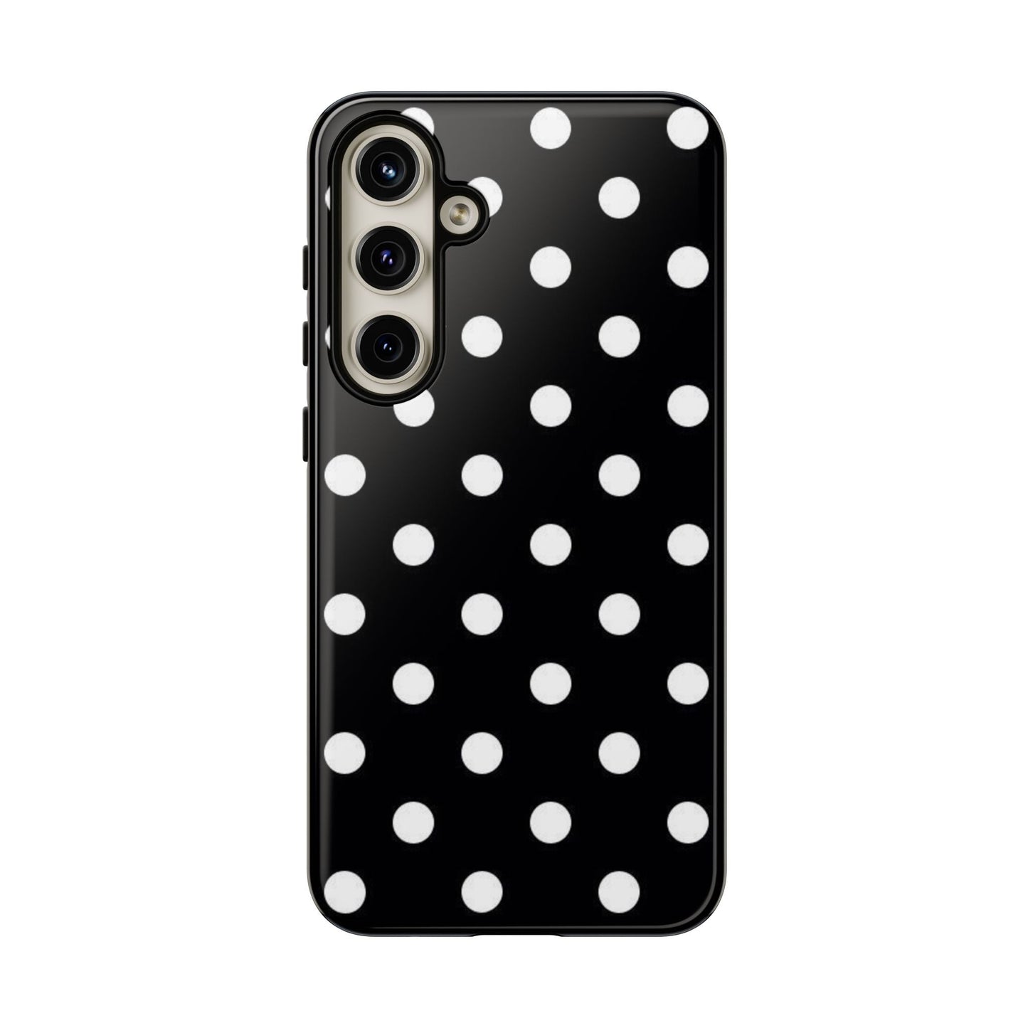 Classic Black Polka Dot Phone Case - SmartHomeGoodies