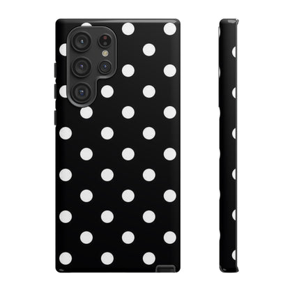 Classic Black Polka Dot Phone Case - SmartHomeGoodies