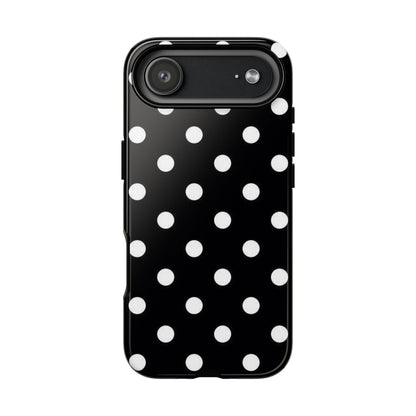 Classic Black Polka Dot Phone Case - SmartHomeGoodies