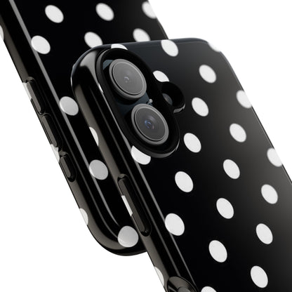 Classic Black Polka Dot Phone Case - SmartHomeGoodies