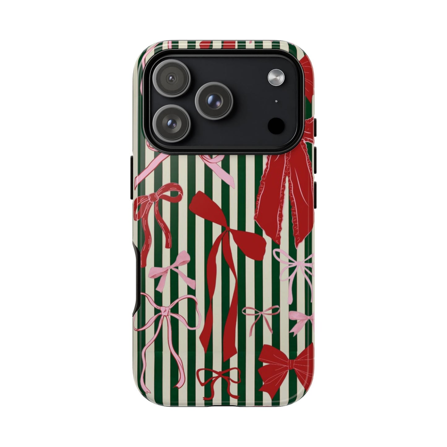 Coquette Christmas Bow Phone Case - SmartHomeGoodies