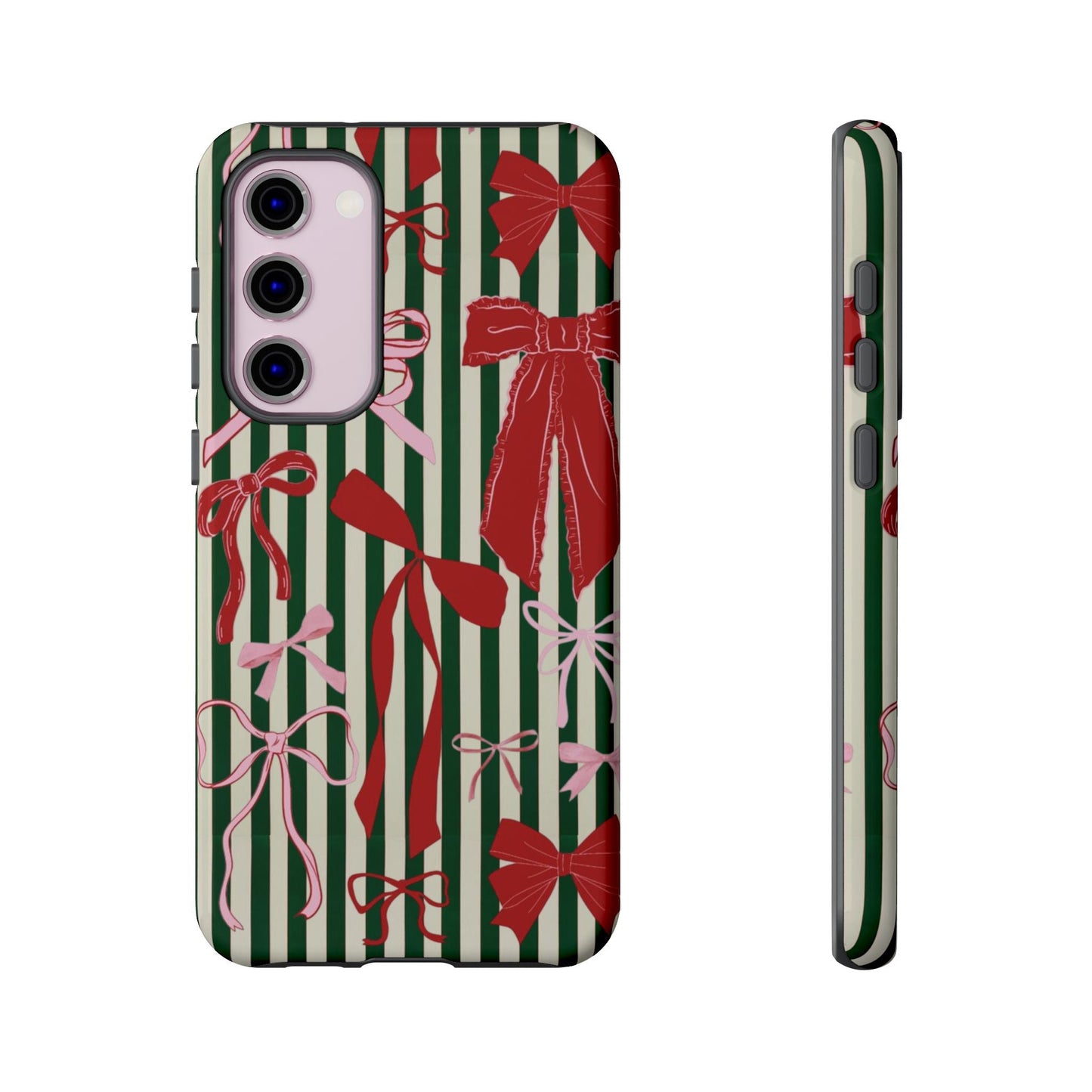 Coquette Christmas Bow Phone Case - SmartHomeGoodies