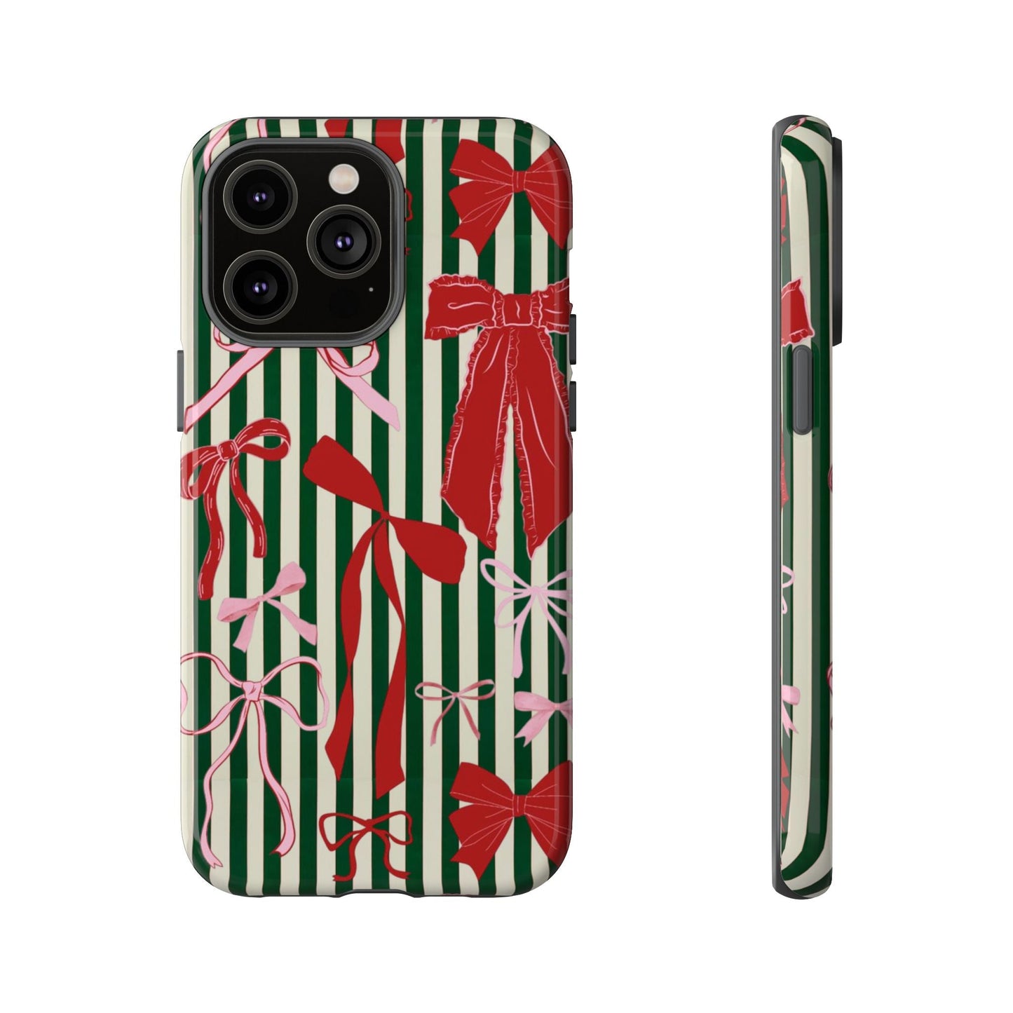 Coquette Christmas Bow Phone Case - SmartHomeGoodies
