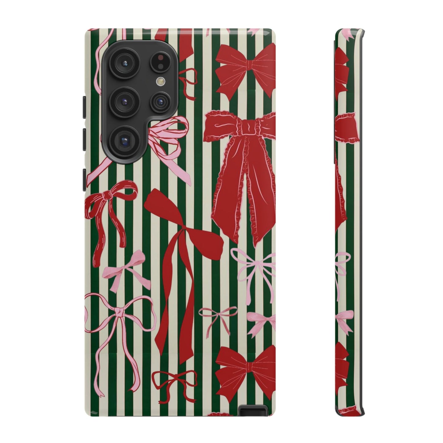 Coquette Christmas Bow Phone Case - SmartHomeGoodies