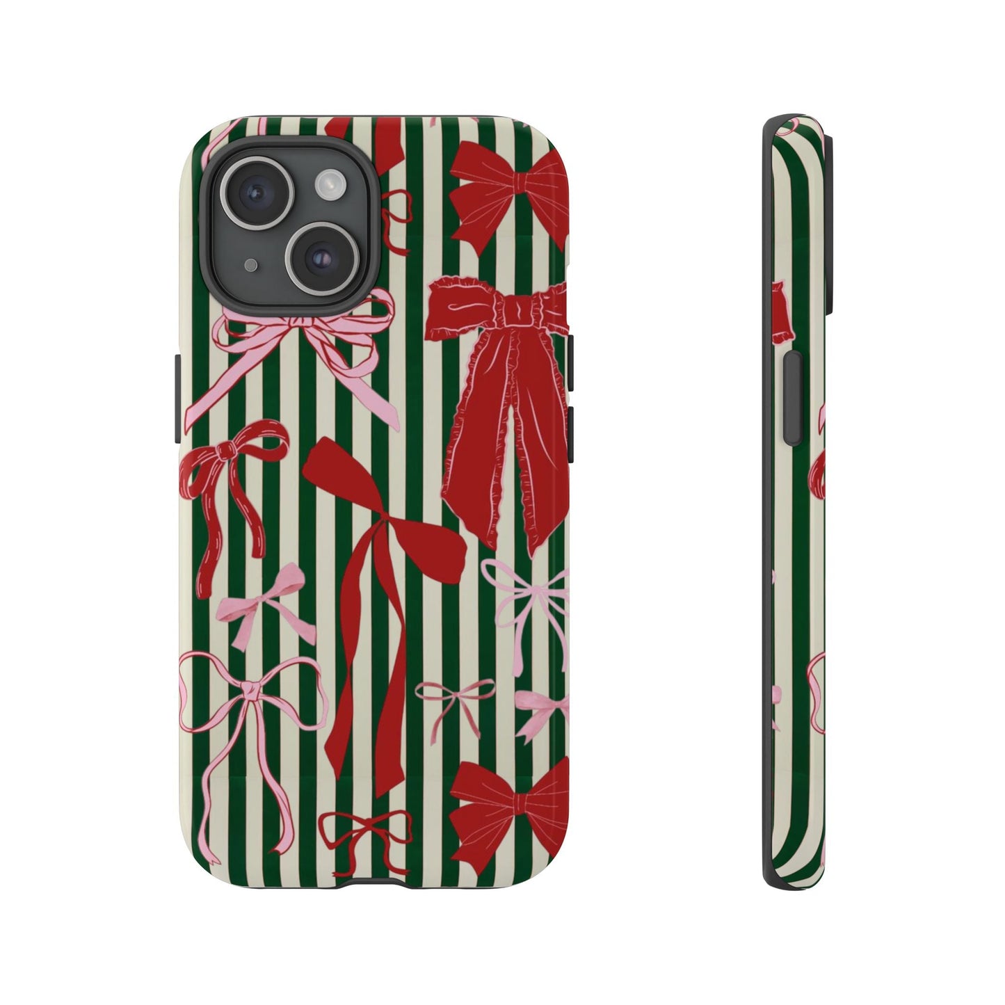 Coquette Christmas Bow Phone Case - SmartHomeGoodies