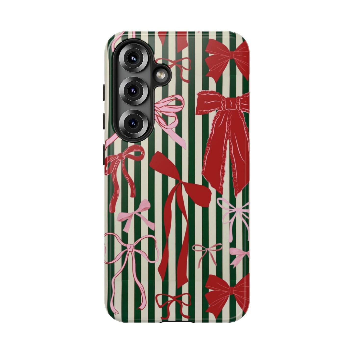 Coquette Christmas Bow Phone Case - SmartHomeGoodies