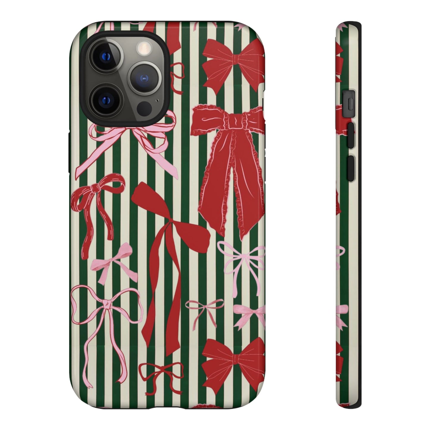 Coquette Christmas Bow Phone Case - SmartHomeGoodies