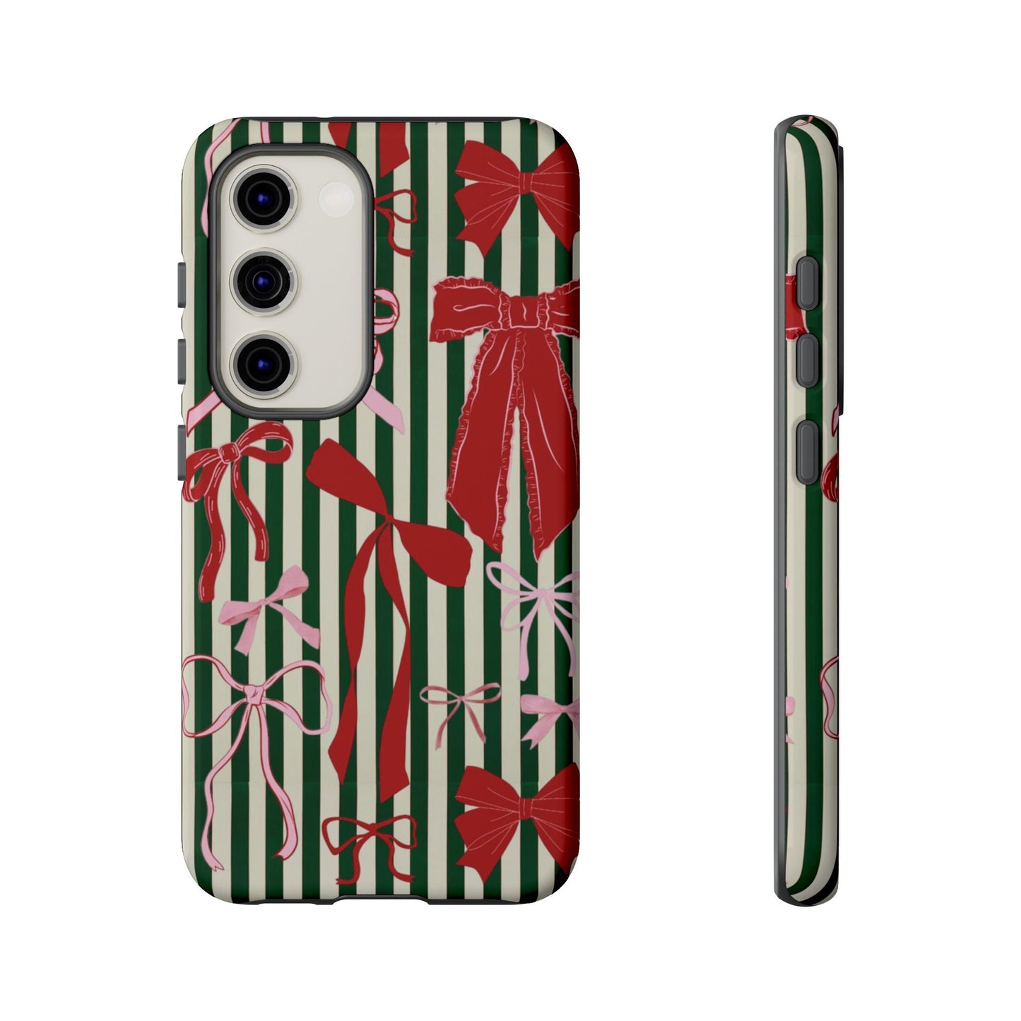 Coquette Christmas Bow Phone Case - SmartHomeGoodies
