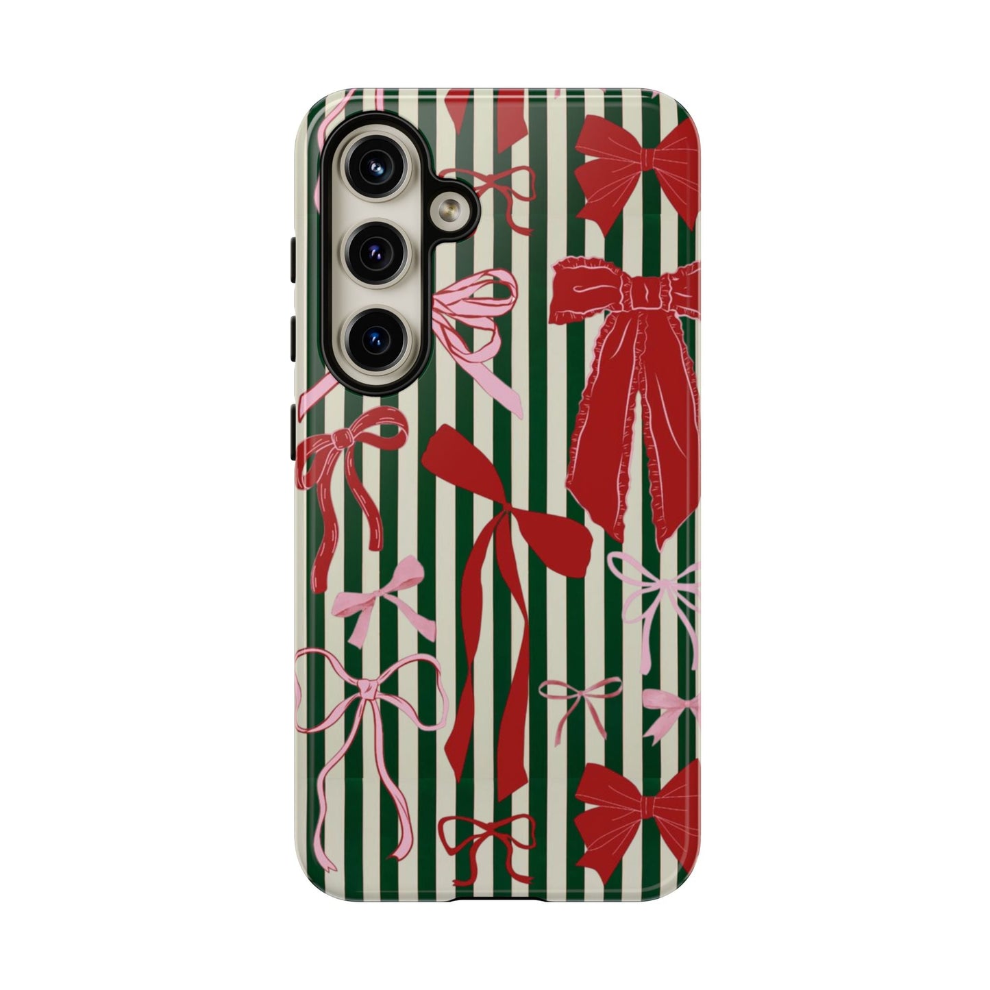 Coquette Christmas Bow Phone Case - SmartHomeGoodies