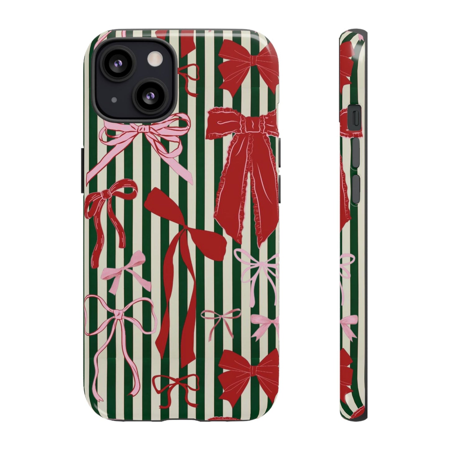 Coquette Christmas Bow Phone Case - SmartHomeGoodies