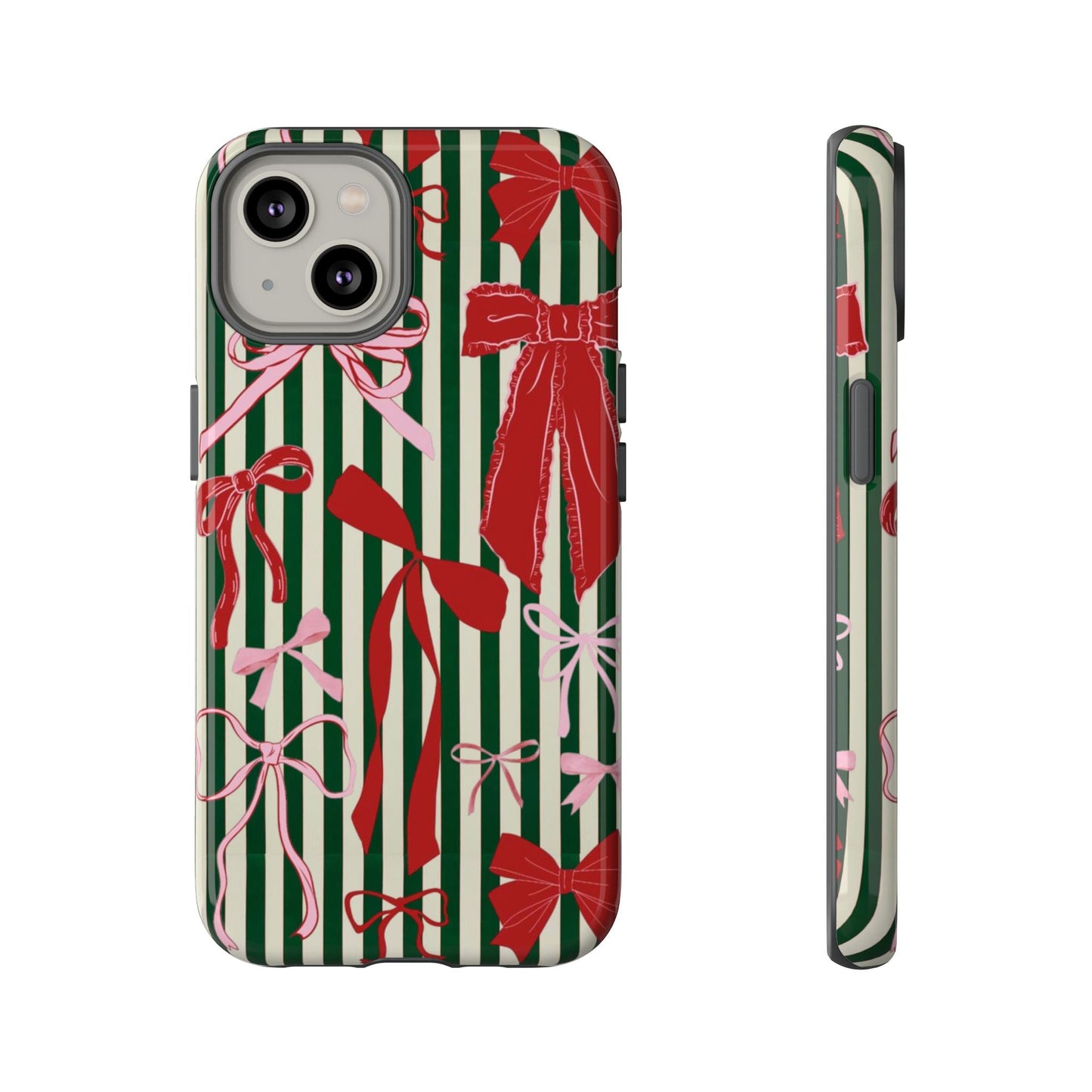 Coquette Christmas Bow Phone Case - SmartHomeGoodies
