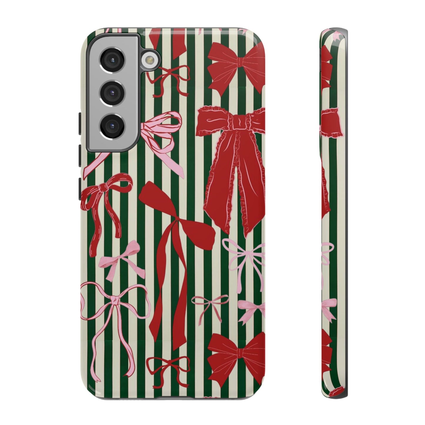 Coquette Christmas Bow Phone Case - SmartHomeGoodies