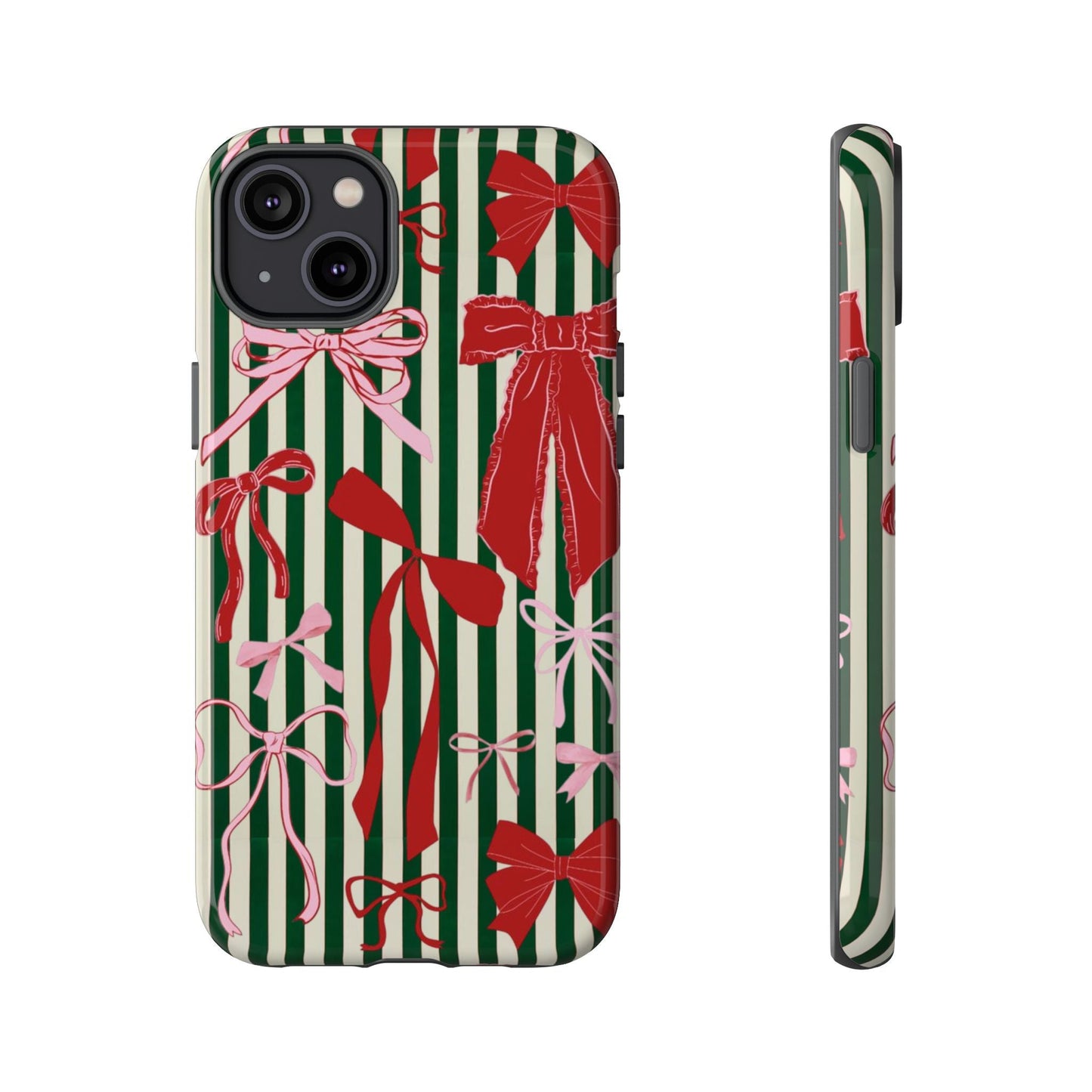 Coquette Christmas Bow Phone Case - SmartHomeGoodies