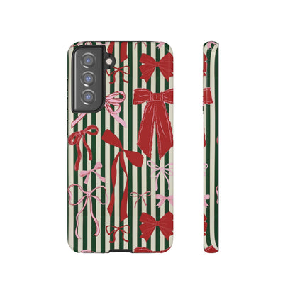 Coquette Christmas Bow Phone Case - SmartHomeGoodies
