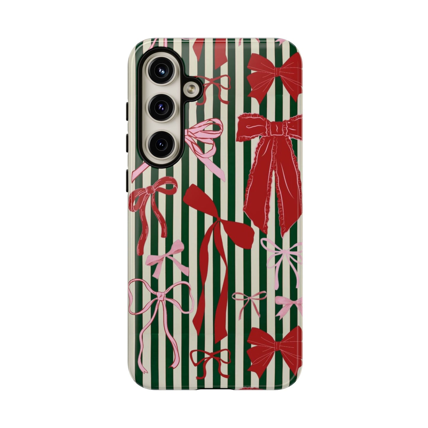 Coquette Christmas Bow Phone Case - SmartHomeGoodies