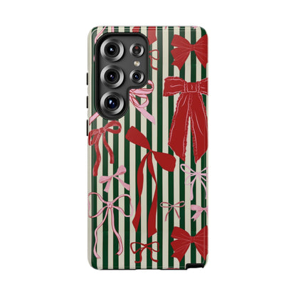 Coquette Christmas Bow Phone Case - SmartHomeGoodies