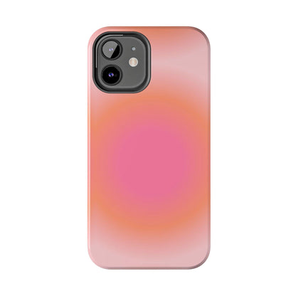 Coral Blushed Aura Tough iPhone Cases - SmartHomeGoodies
