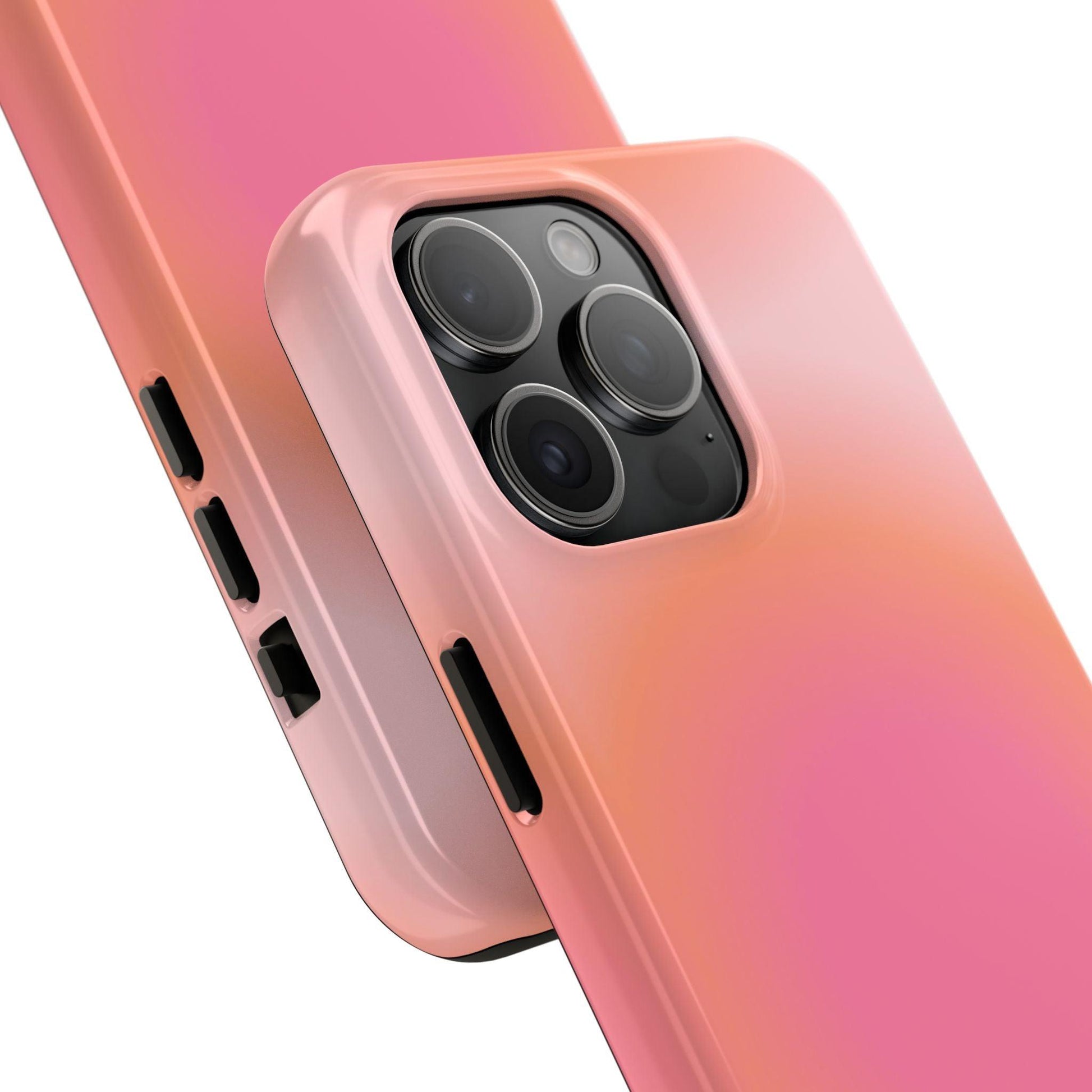 Coral Blushed Aura Tough iPhone Cases - SmartHomeGoodies