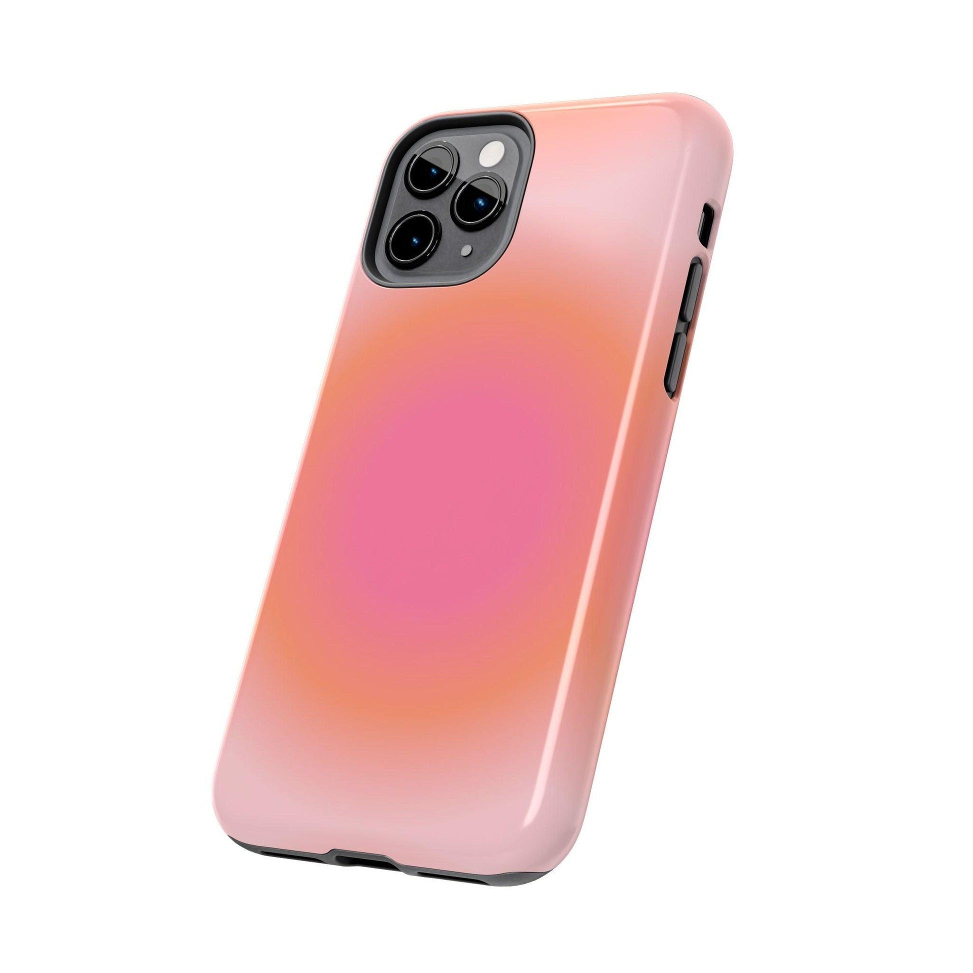 Coral Blushed Aura Tough iPhone Cases - SmartHomeGoodies