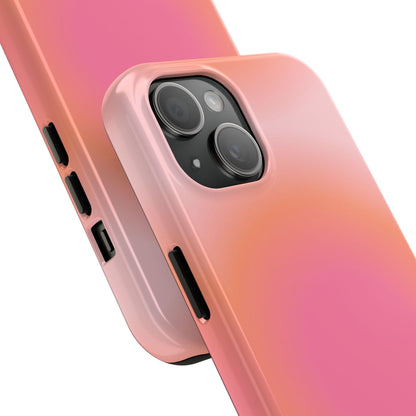 Coral Blushed Aura Tough iPhone Cases - SmartHomeGoodies