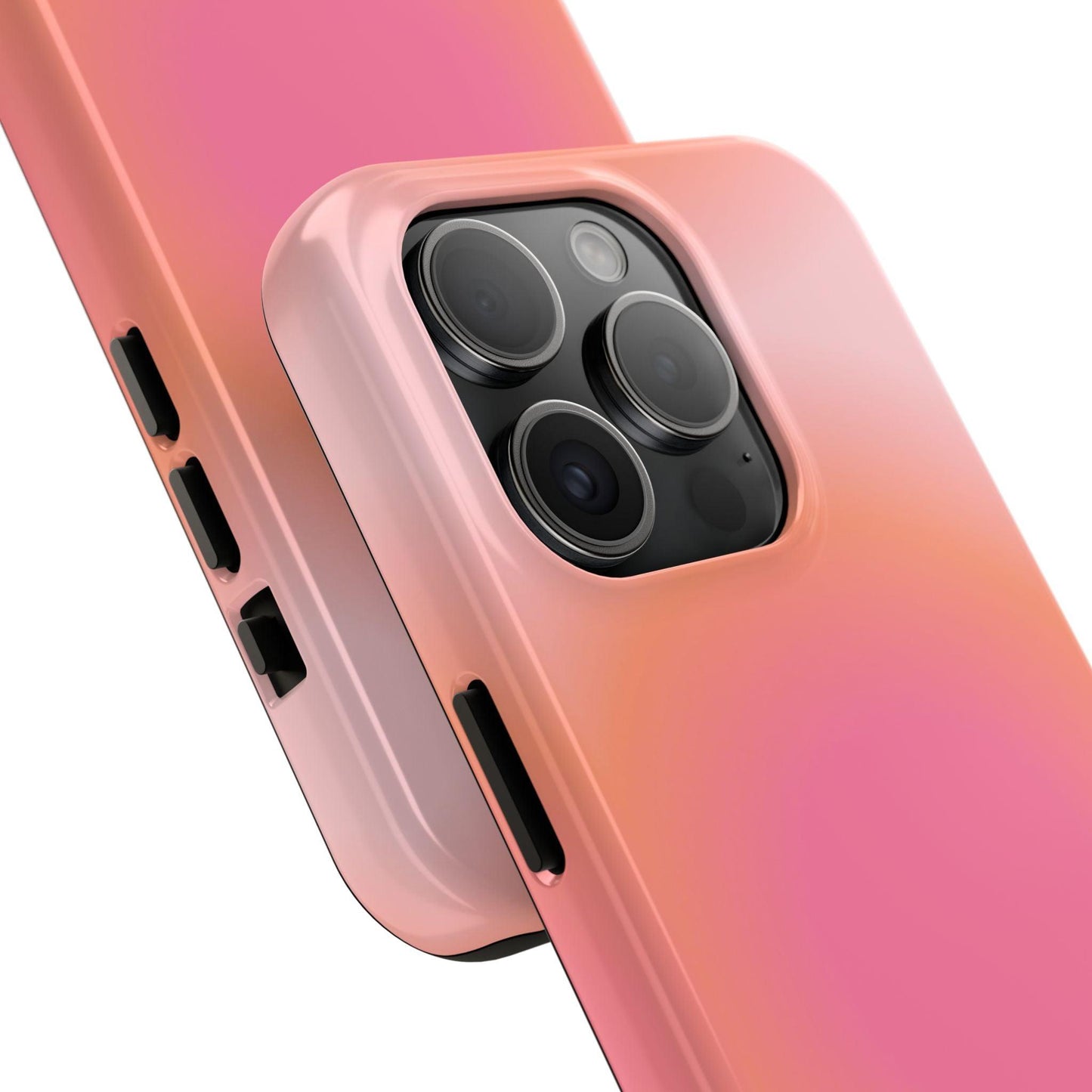 Coral Blushed Aura Tough iPhone Cases - SmartHomeGoodies