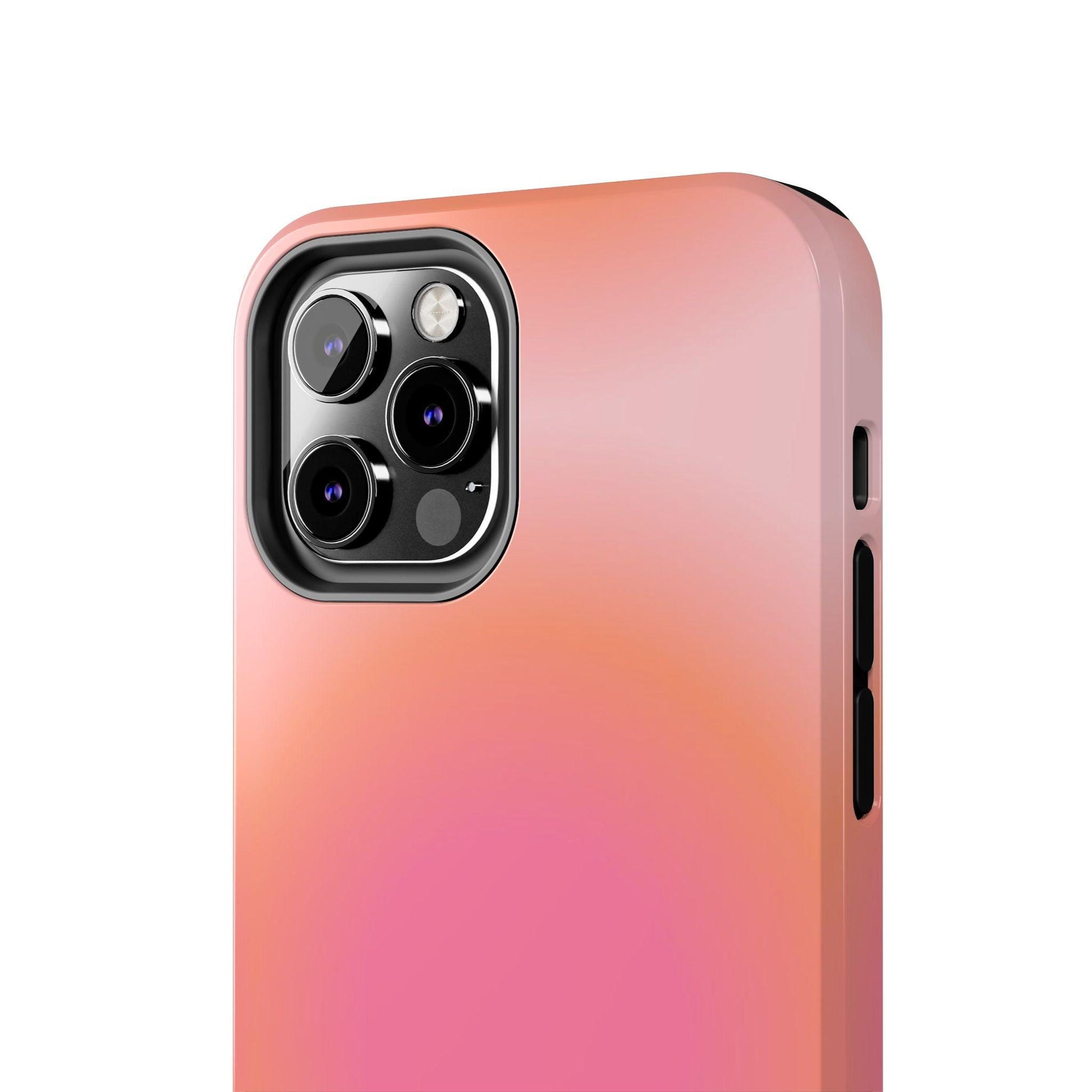 Coral Blushed Aura Tough iPhone Cases - SmartHomeGoodies