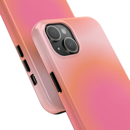 Coral Blushed Aura Tough iPhone Cases - SmartHomeGoodies