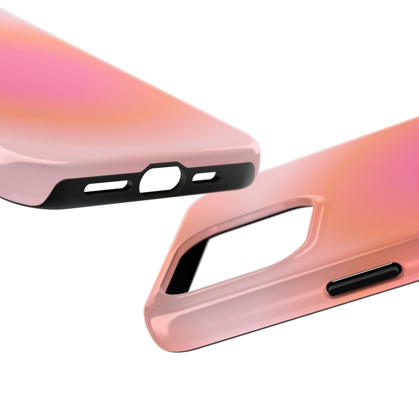Coral Blushed Aura Tough iPhone Cases - SmartHomeGoodies
