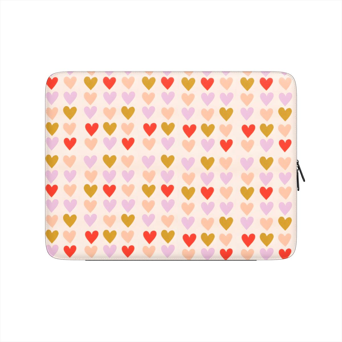 Cutesy Hearts Laptop Sleeve - SmartHomeGoodies