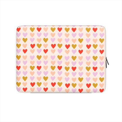 Cutesy Hearts Laptop Sleeve - SmartHomeGoodies