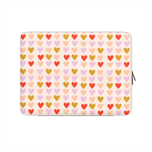Cutesy Hearts Laptop Sleeve - SmartHomeGoodies
