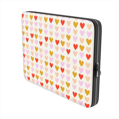 Cutesy Hearts Laptop Sleeve - SmartHomeGoodies
