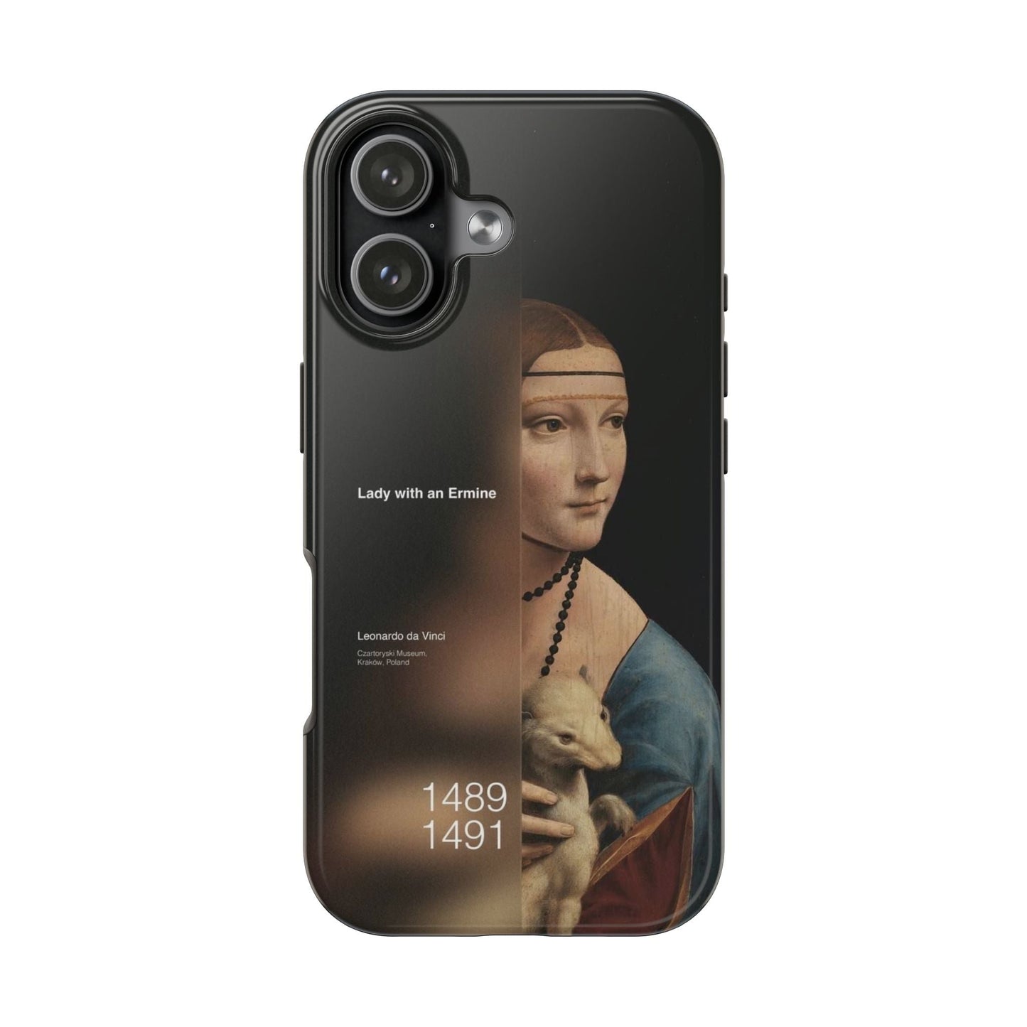 Da Vinci's Ermine Elegance Tough iPhone Cases - SmartHomeGoodies