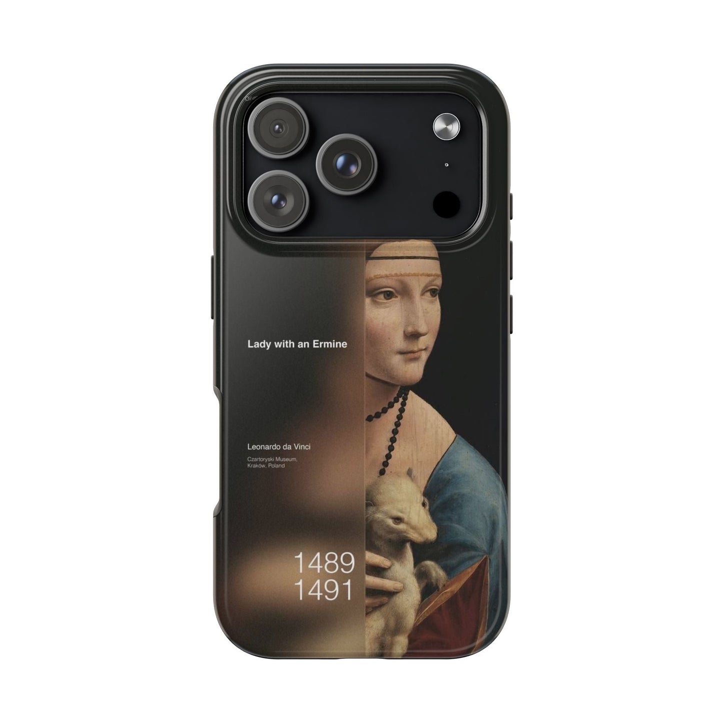 Da Vinci's Ermine Elegance Tough iPhone Cases - SmartHomeGoodies