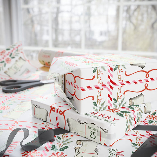 December 25 - Merry Christmas Wrapping Paper - SmartHomeGoodies