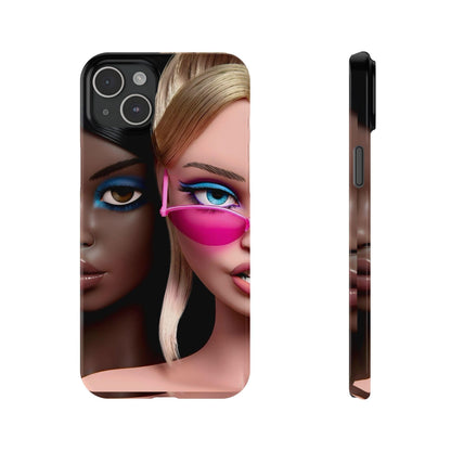 Divas Besties Duo Slim Phone Cases - SmartHomeGoodies