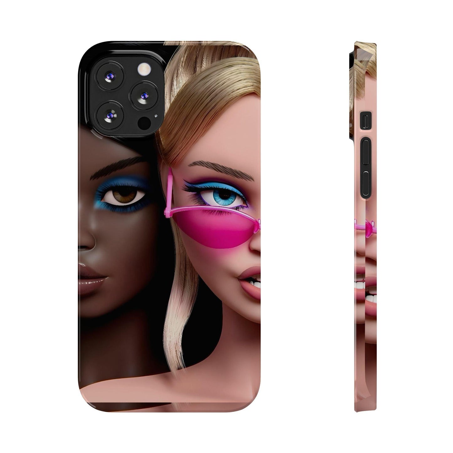 Divas Besties Duo Slim Phone Cases - SmartHomeGoodies