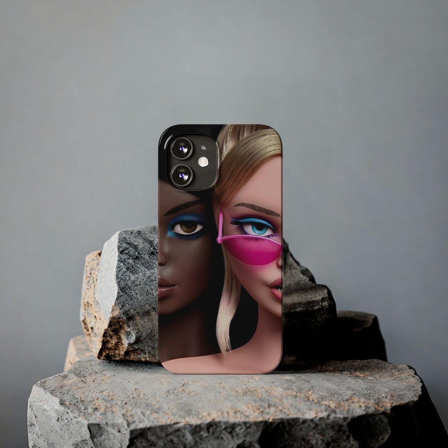 Divas Besties Duo Slim Phone Cases - SmartHomeGoodies